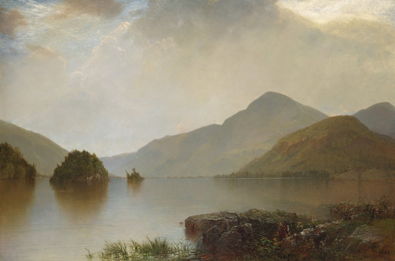 Lago George, 1869. de John Frederick Kensett