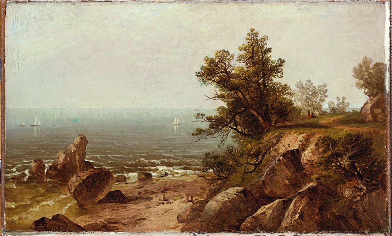 Na costa, Beverly, Massachusetts de John Frederick Kensett