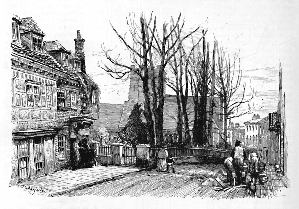 Quarry Street, com St. Marys, 1886 de John Fulleylove