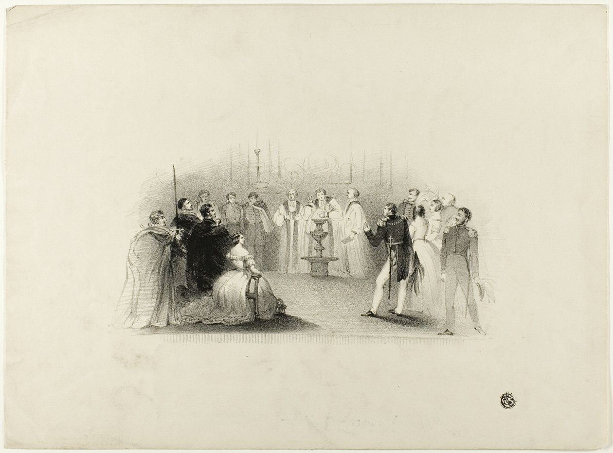 Batizado de Eduardo VII de John Hayter