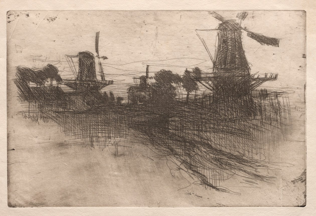 Noite, Dordrecht de John Henry Twachtman
