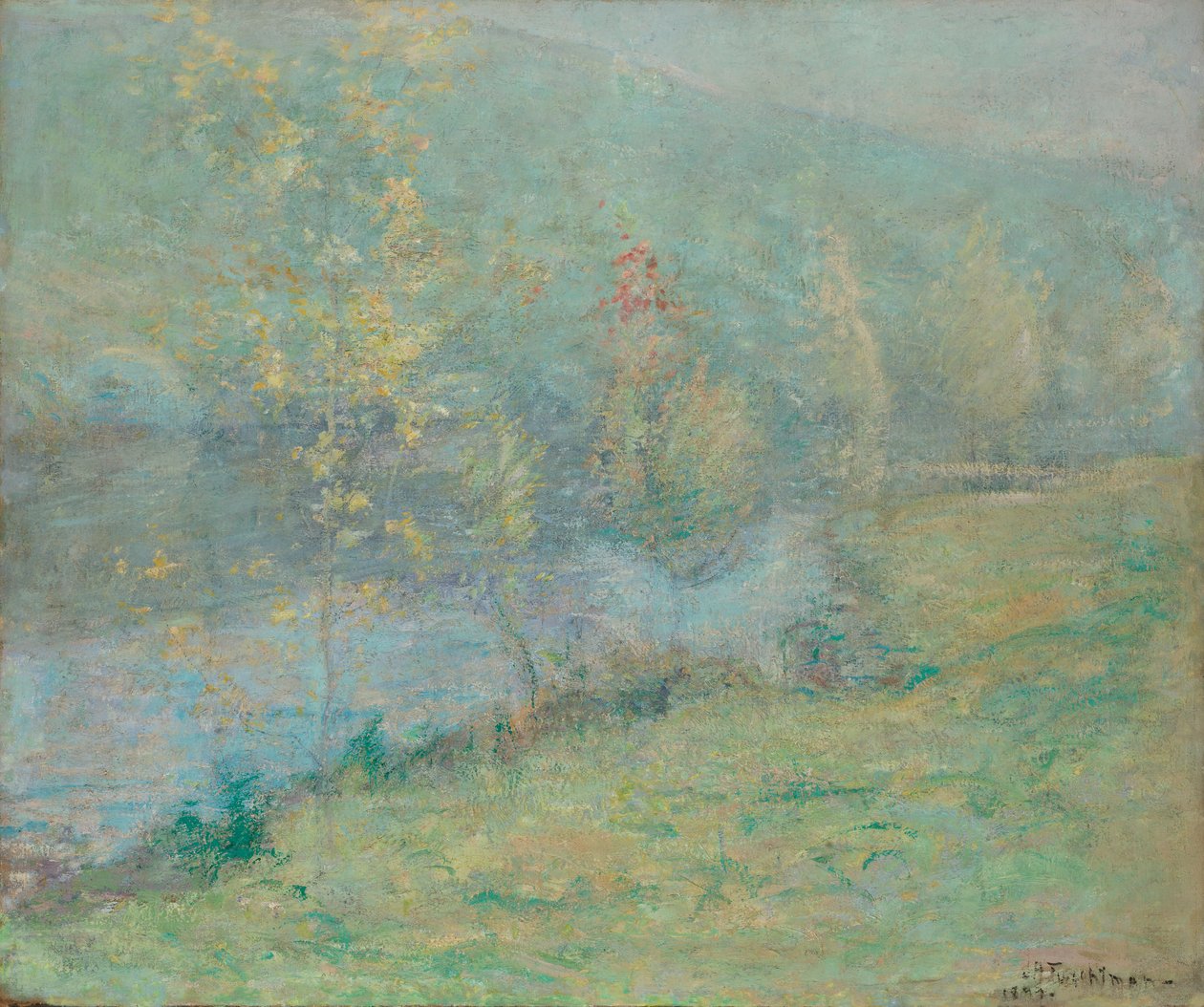 Misty May Morn, 1899. de John Henry Twachtman