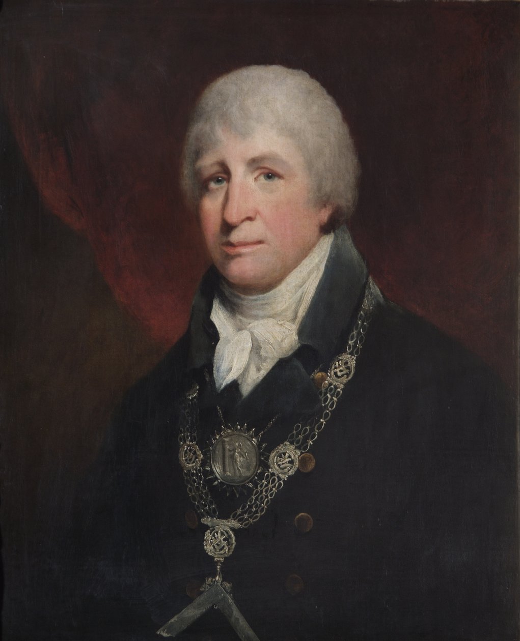Um Venerável Mestre, c.1780 de John Hoppner