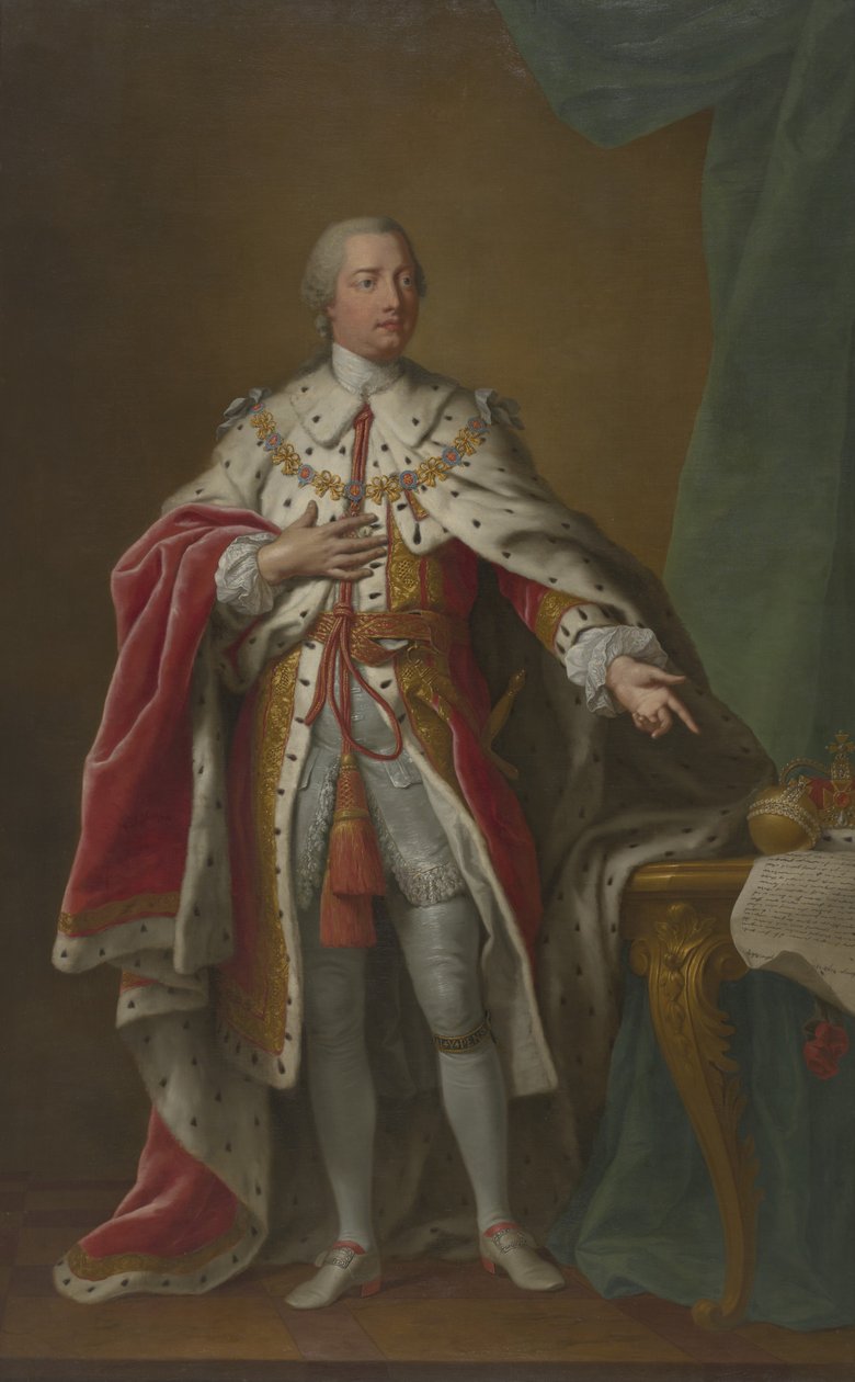 Jorge III (1738-1820) de John Hoppner