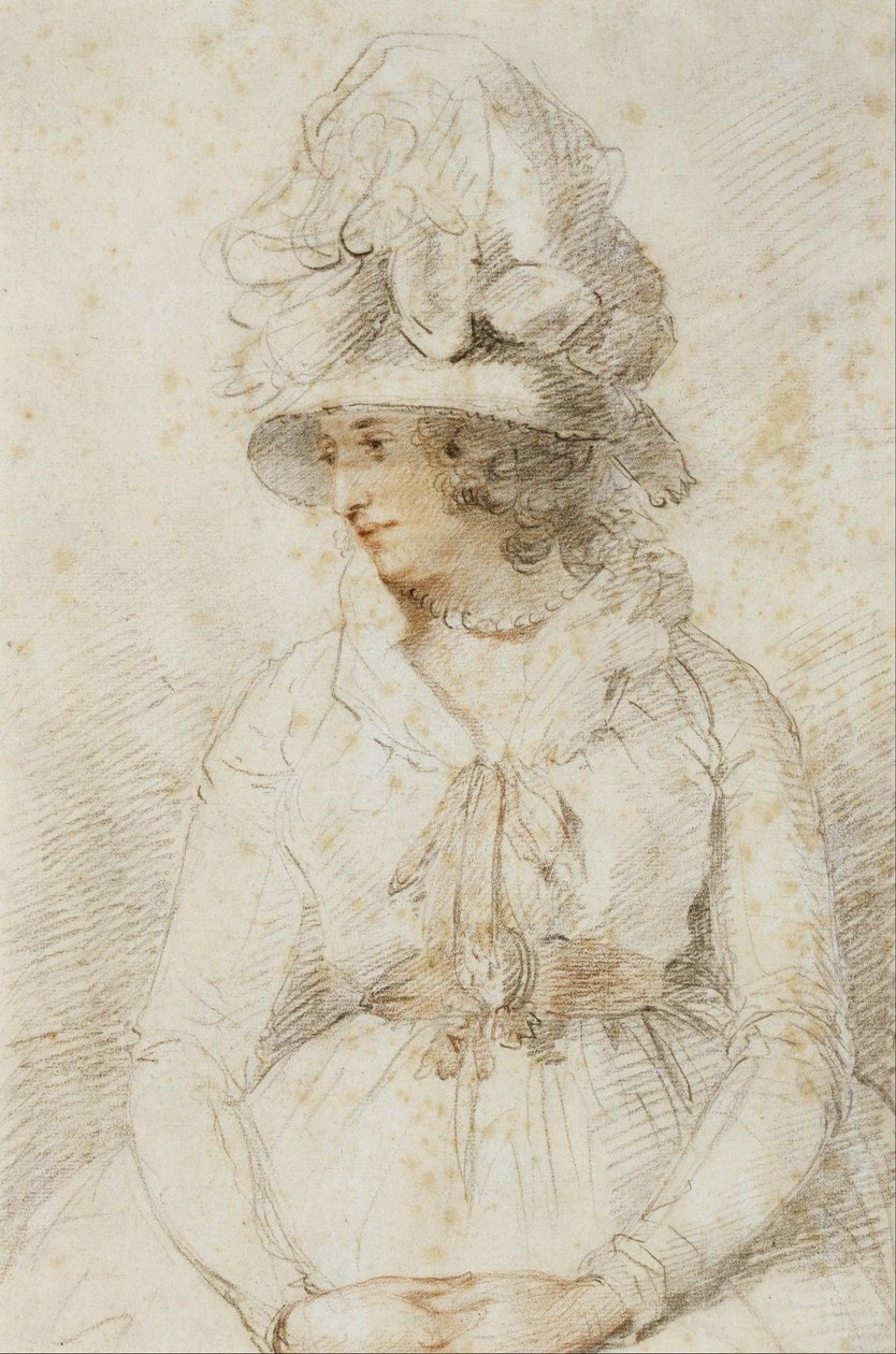 Retrato de uma senhora de John Hoppner