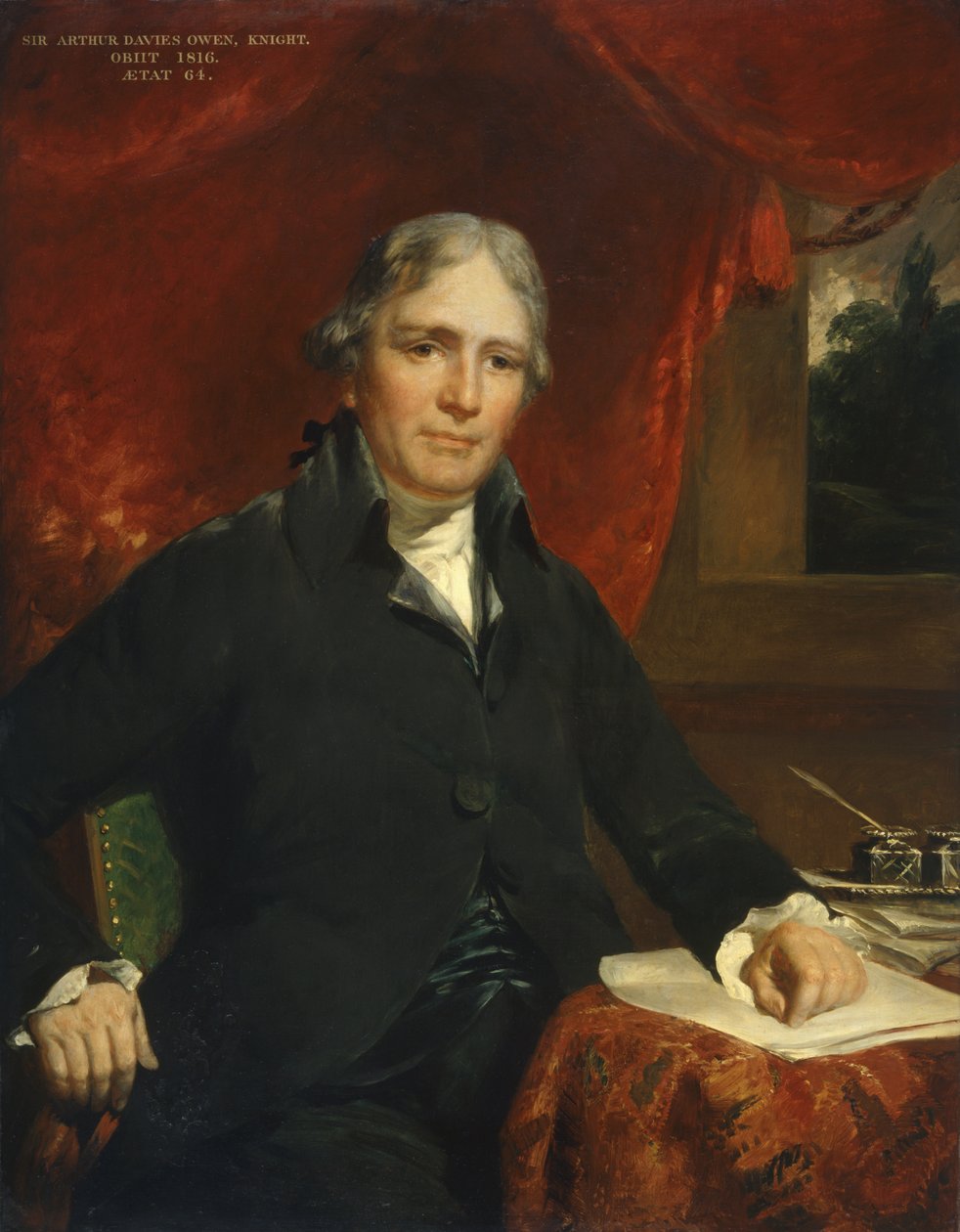 Sir Arthur Davies Owen, Cavaleiro de John Hoppner