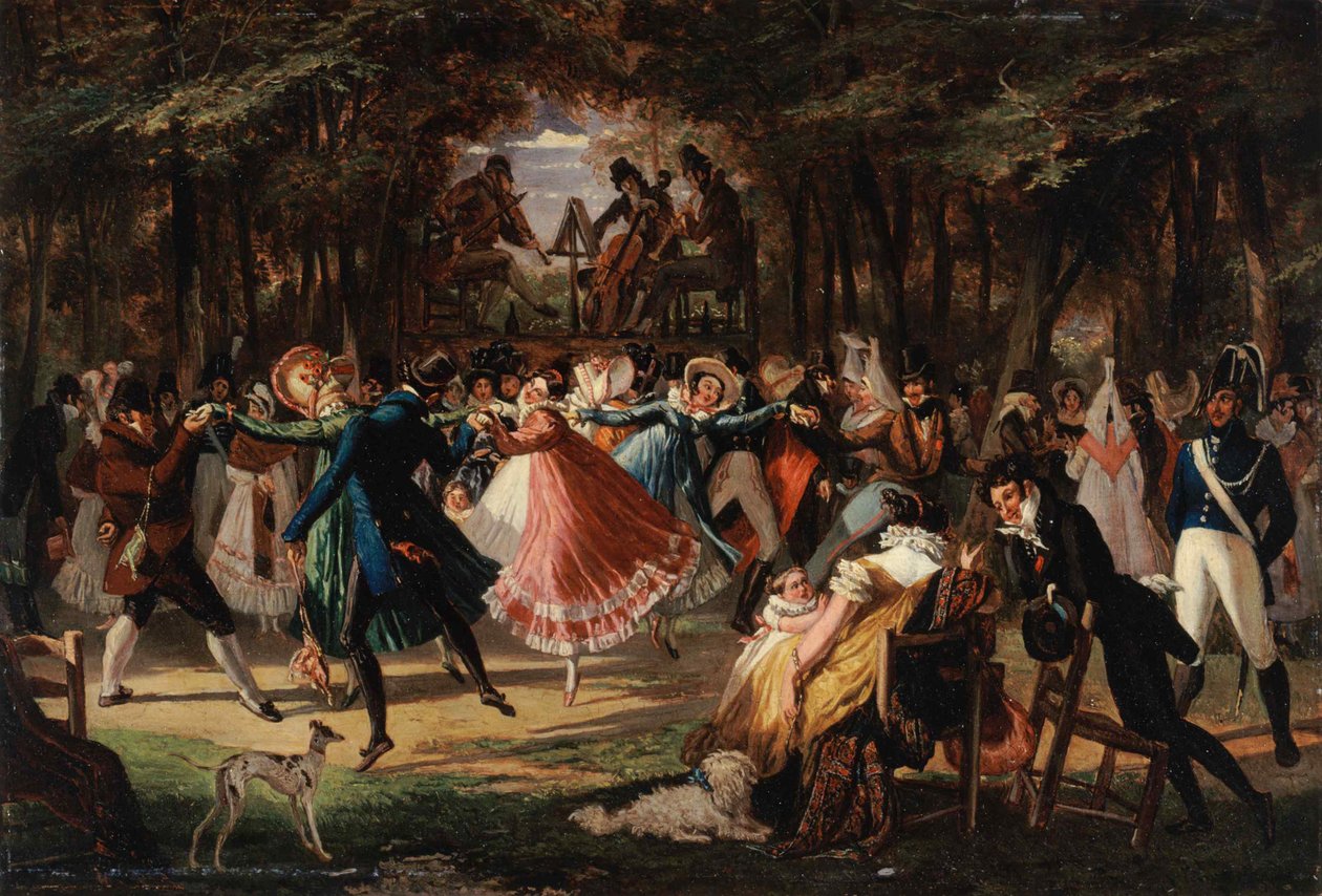 Public Bull, 1818. de John James Chalon