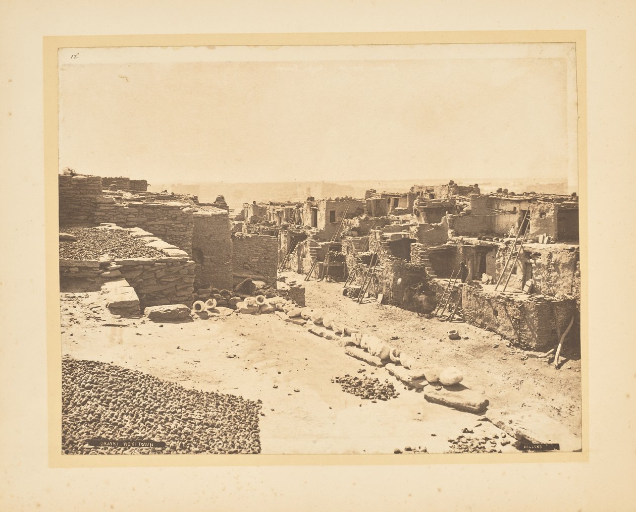 Oraibi, cidade de Moki de John K. Hillers
