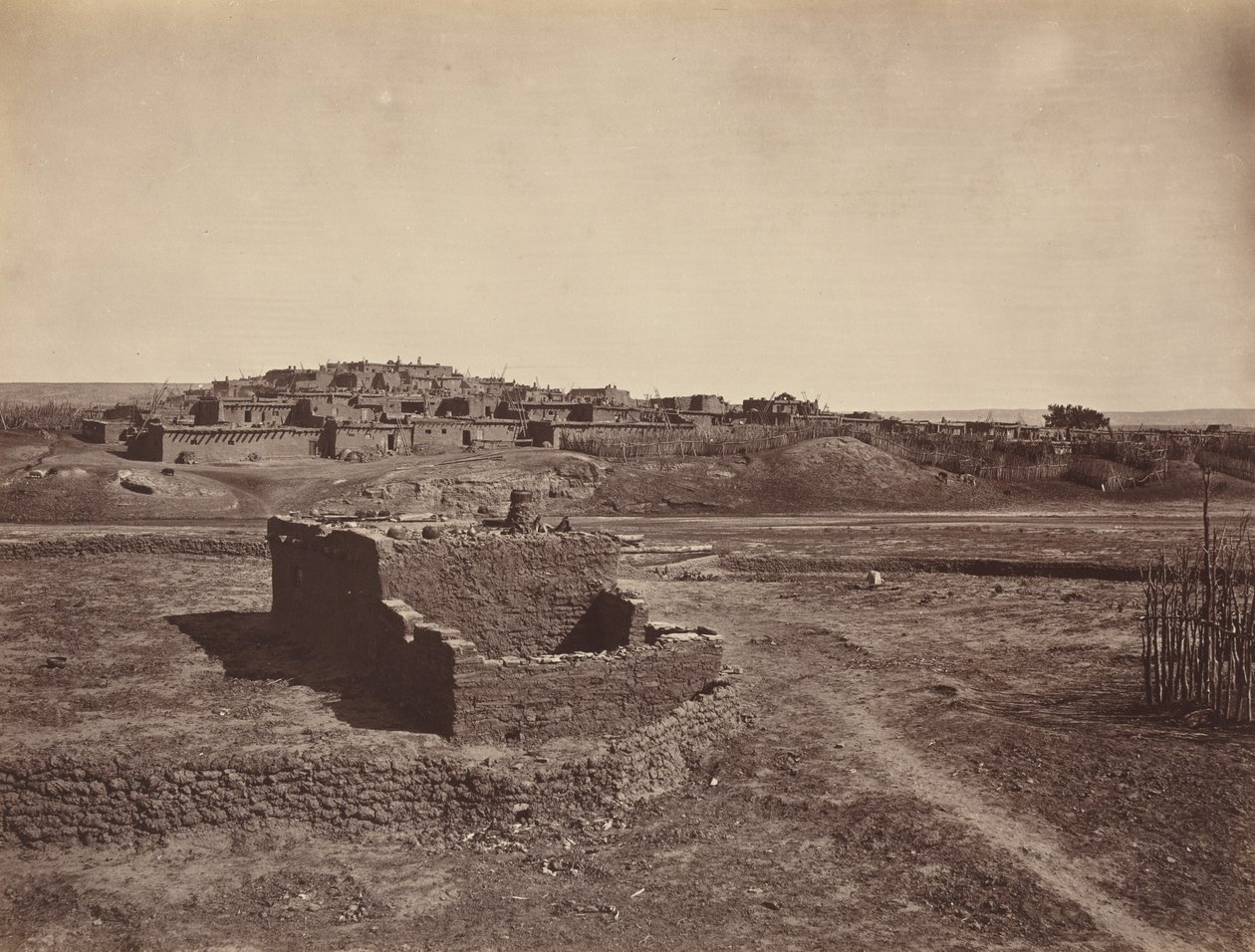 Povoado Zuni de John K. Hillers