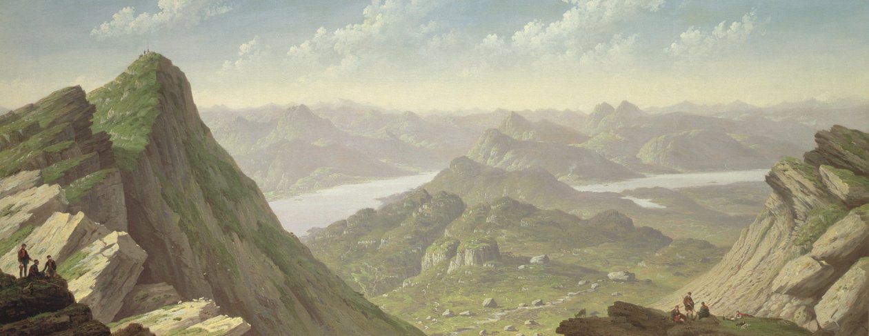 Vista noroeste de Ben Lomond de John Knox