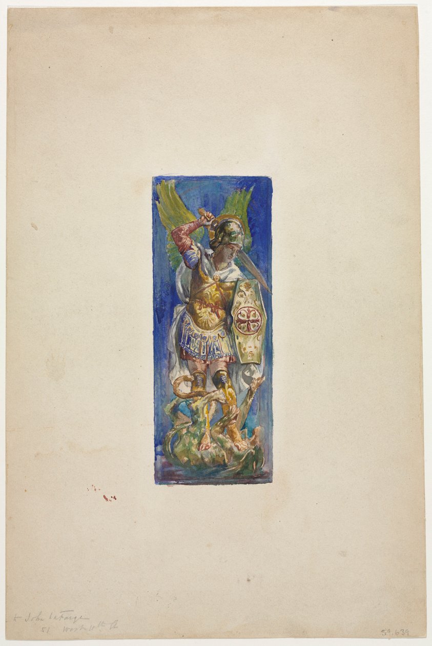 Projeto para Vitral. de John La Farge