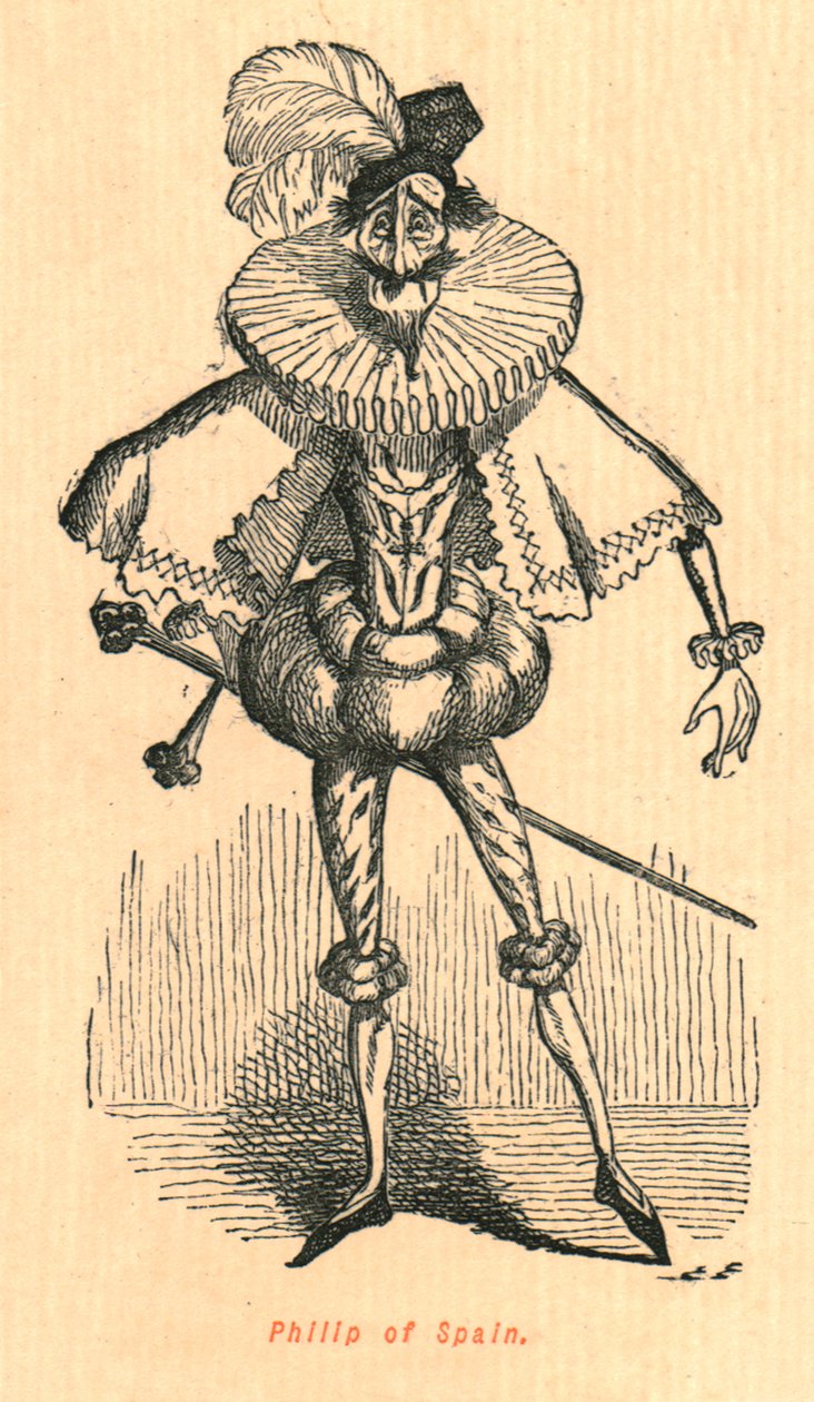 Filipe da Espanha, 1897. de John Leech