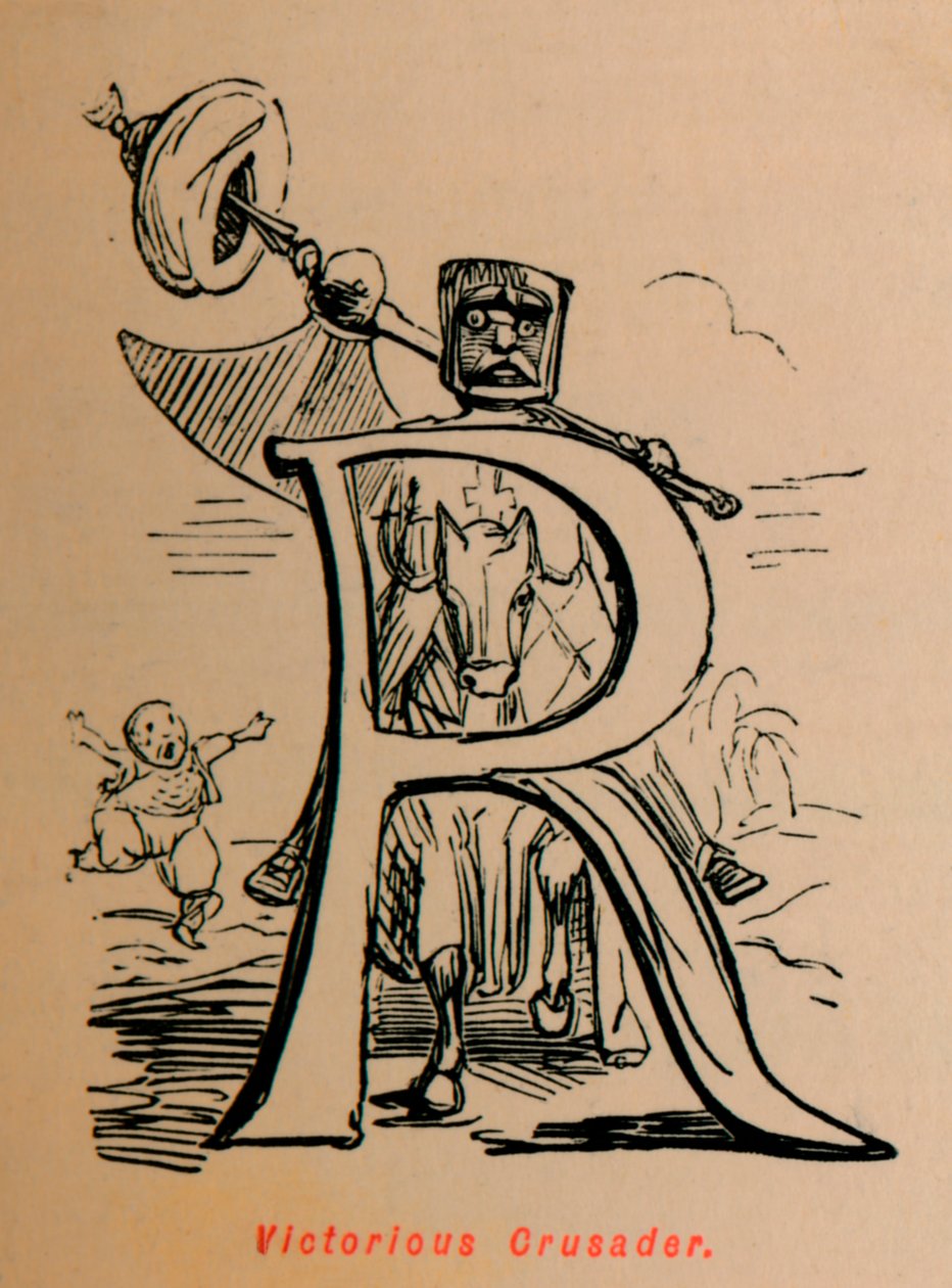 Cruzado vitorioso, c1860, c1860 de John Leech