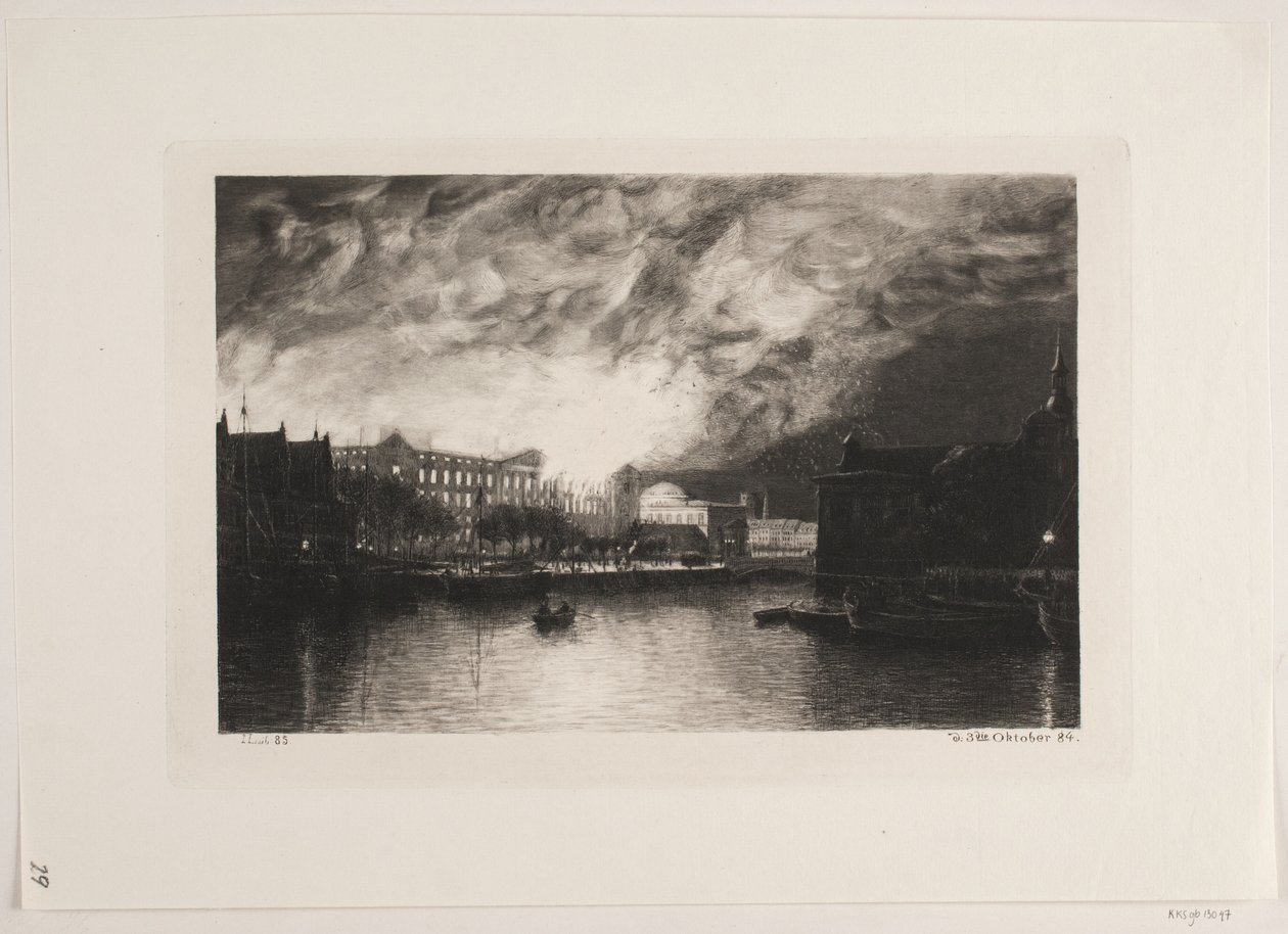 fogo de Christiansborg de John Lübschitz
