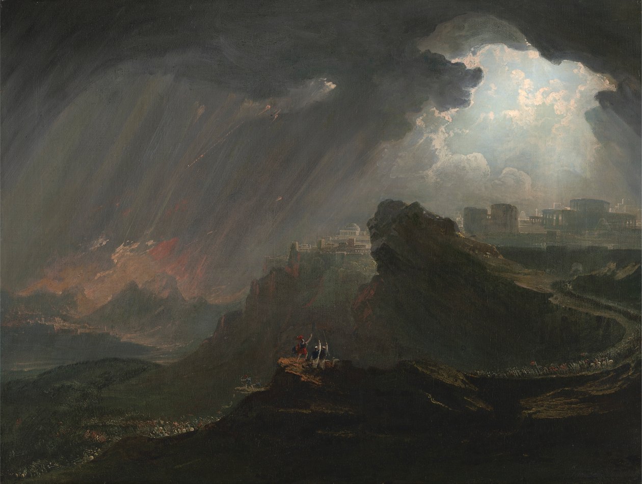 Joshua Comandando o Sol a Ficar Quieto de John Martin