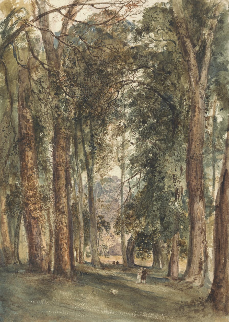 Jardins de Kensington de John Martin