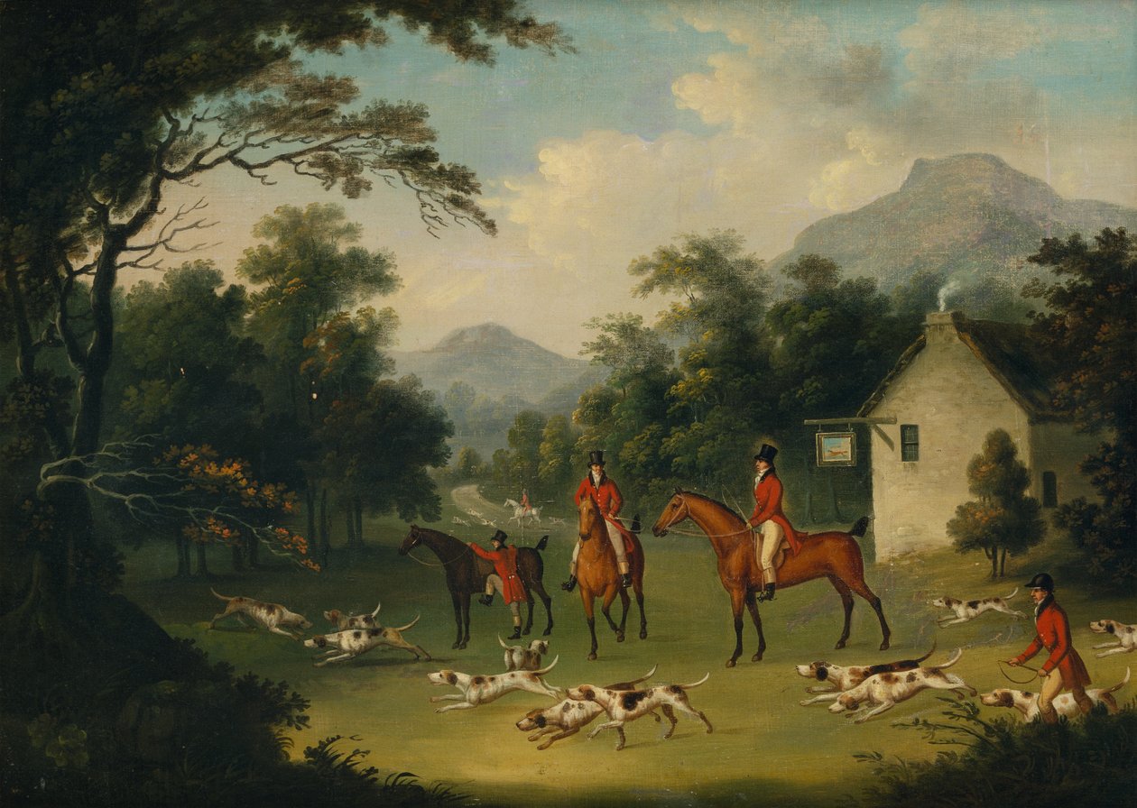 O Encontro (óleo) de John Nott Sartorius