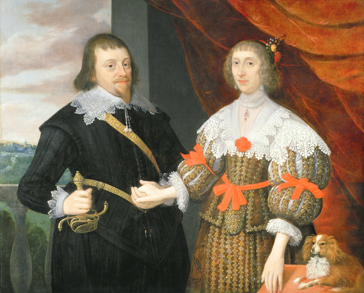 Retrato de um marido e mulher de John Parker