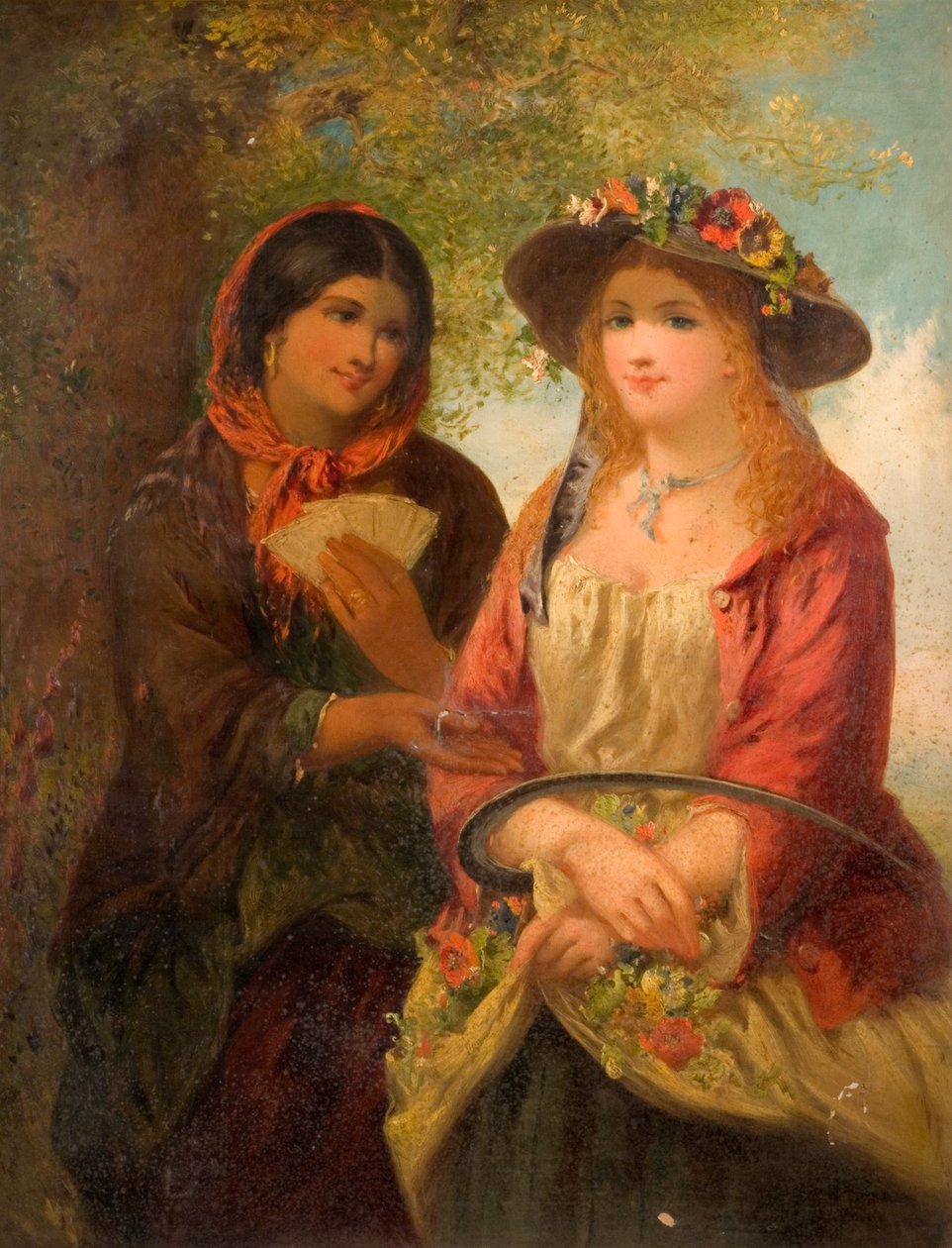 Cigana e menina de John Phillip