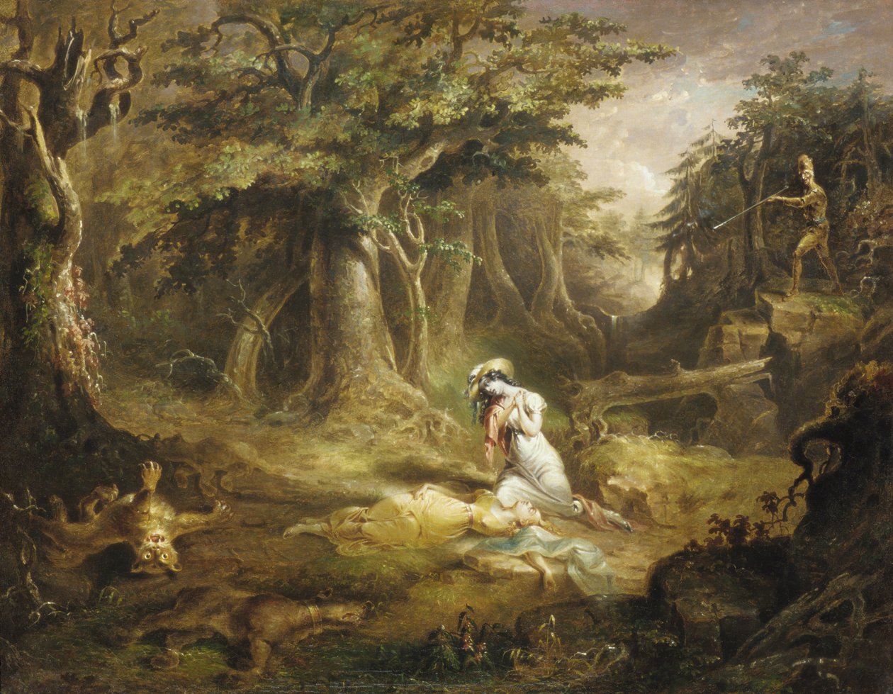 Resgate de Couros, 1832. de John Quidor