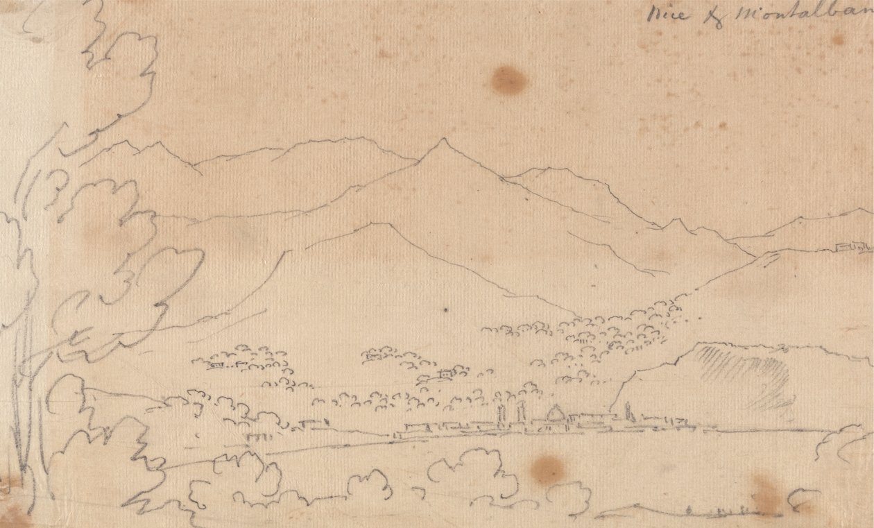 Nice de Montalban de John Robert Cozens
