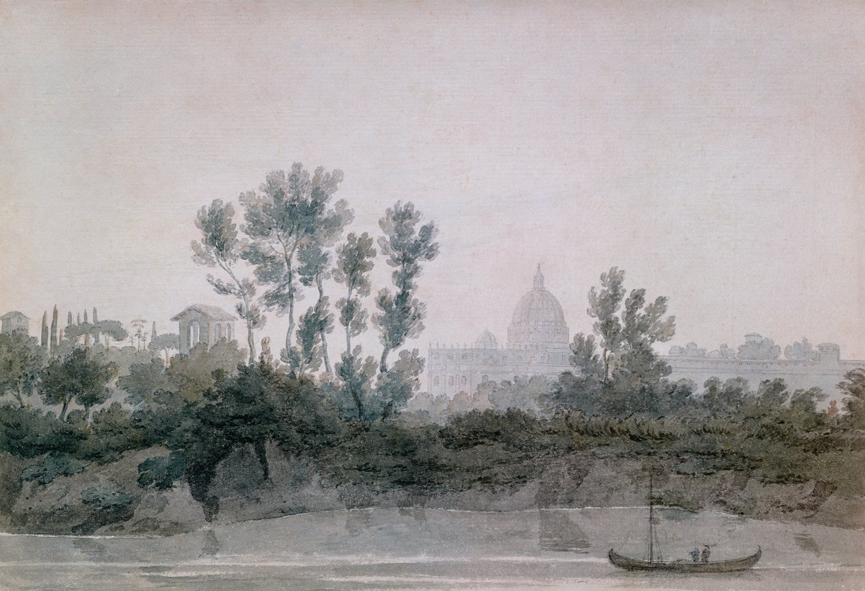 Roma (wc no papel) de John Robert Cozens
