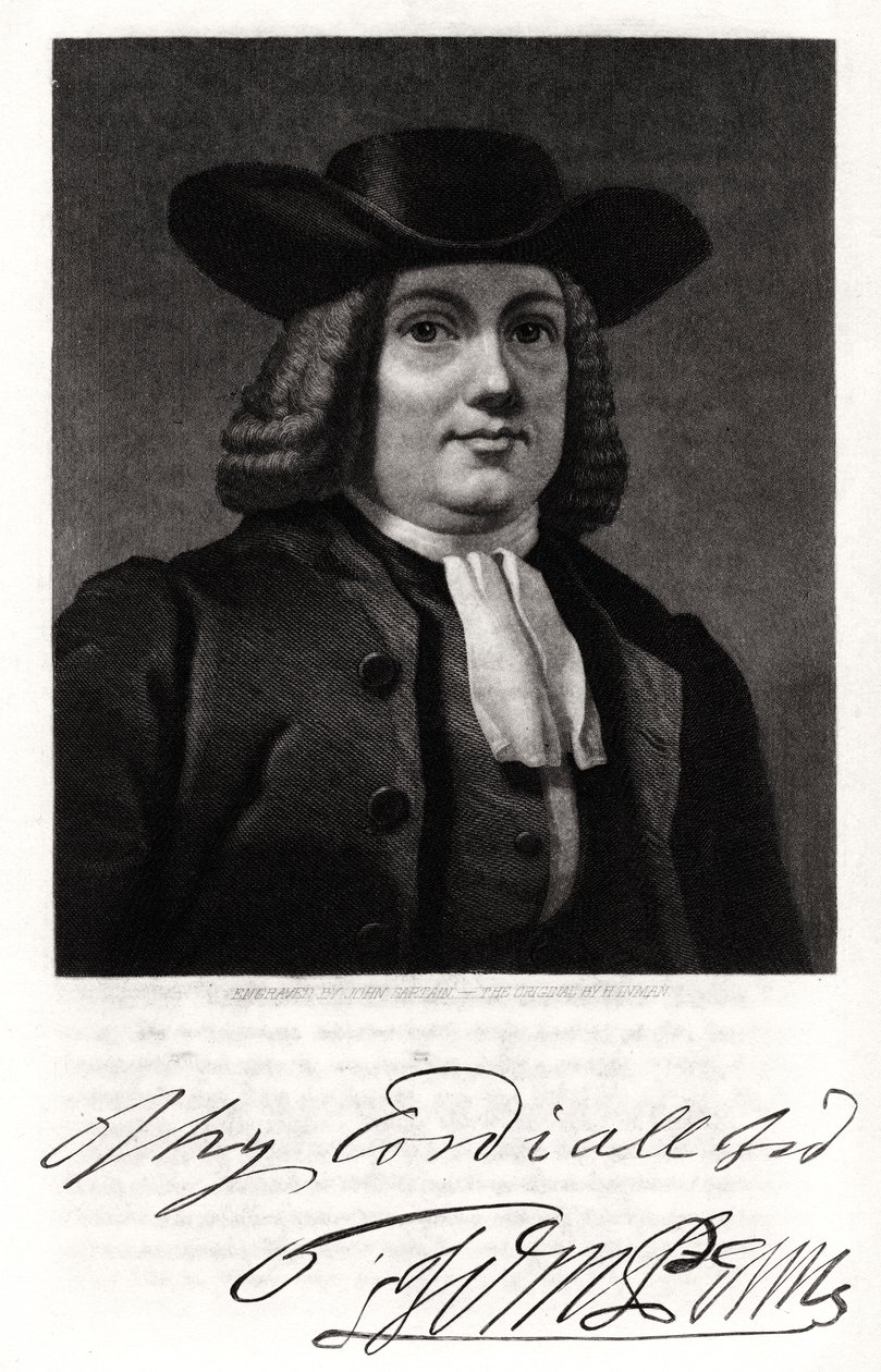 William Penn, século XIX. de John Sartain