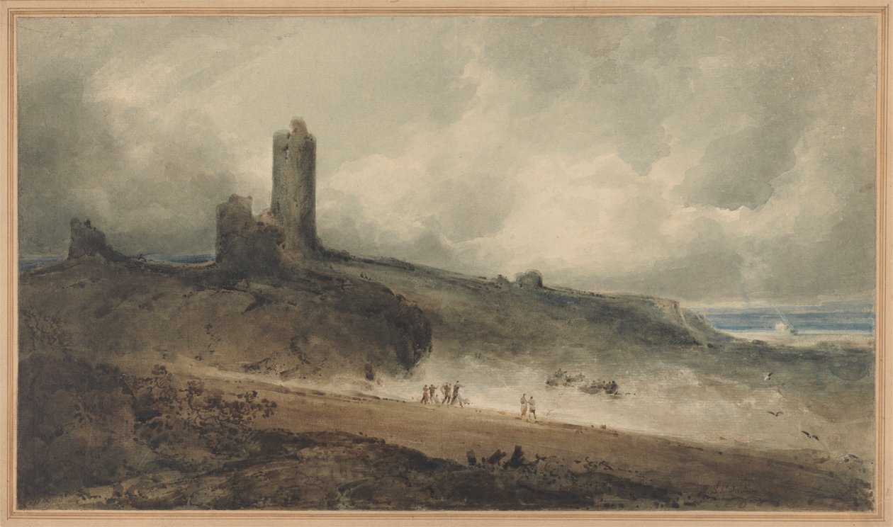 Castelo de Aberystwyth de John Sell Cotman