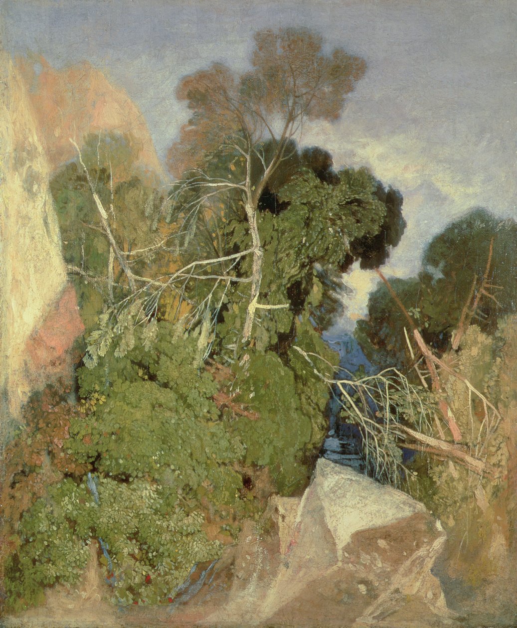 Vidoeiros de prata de John Sell Cotman