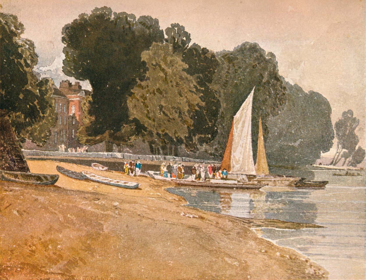 Twickenham, c1808 de John Sell Cotman