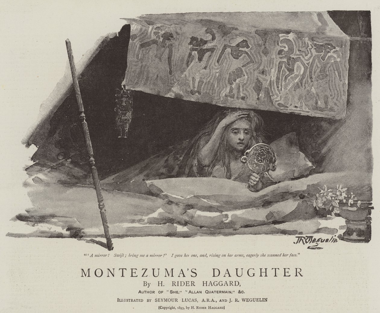 Filha de Montezuma de John Seymour Lucas