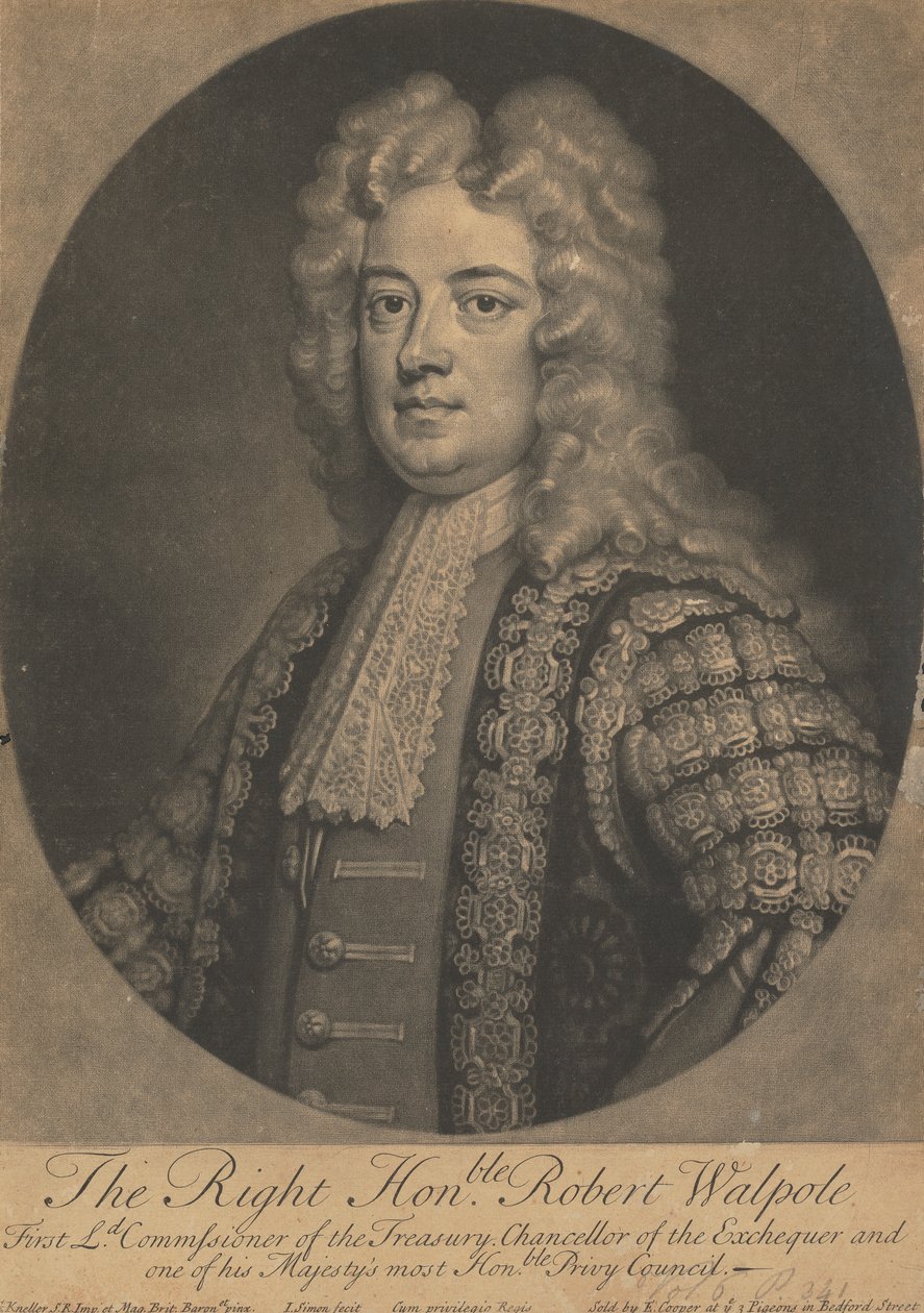 Sir Robert Walpole de John Simon