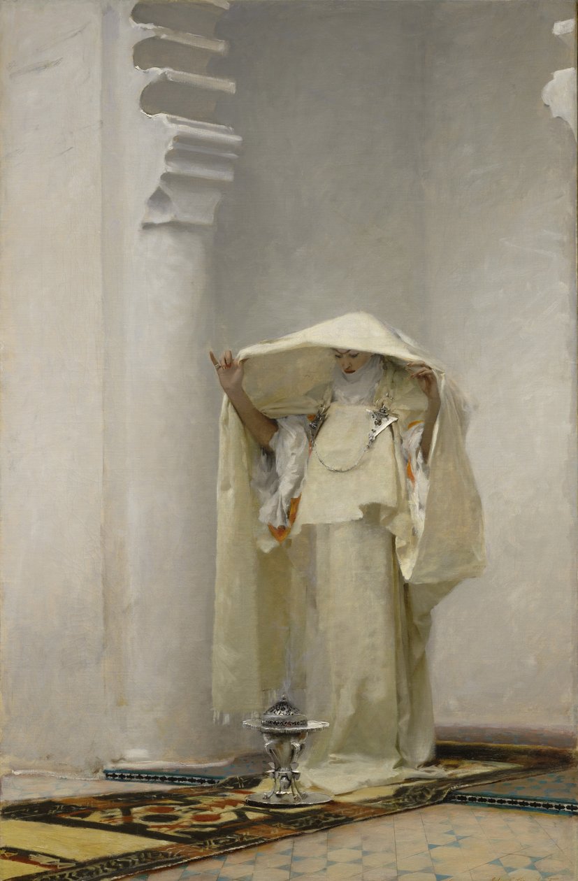 Fumaça de âmbar cinza de John Singer Sargent