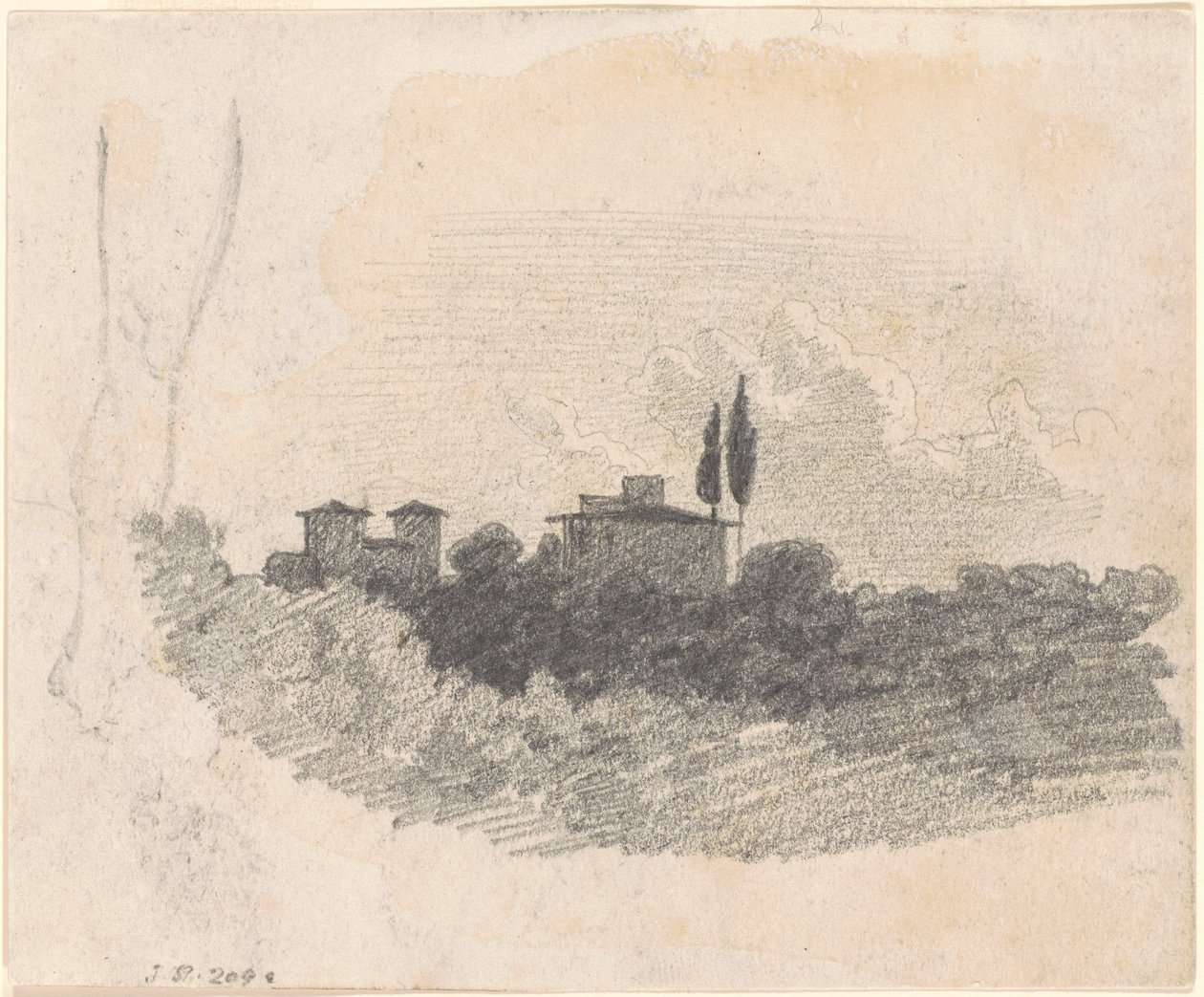 Villa Italiana [reto] de John Singer Sargent