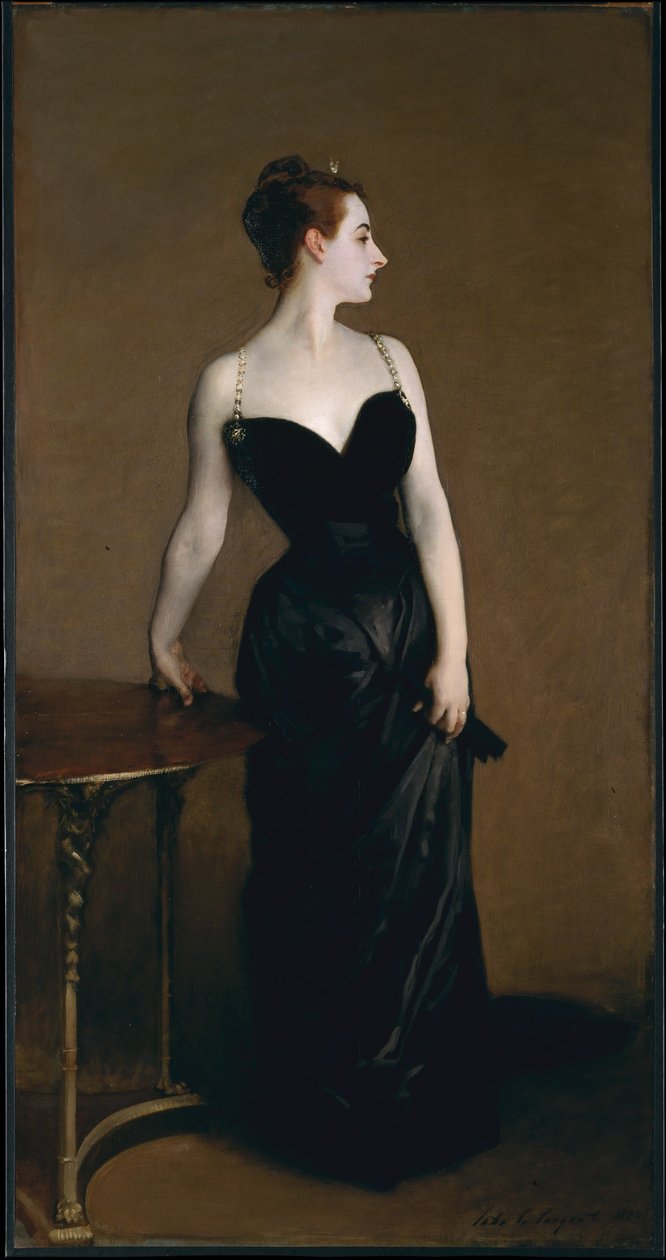 Madame X (Madame Pierre Gautreau) de John Singer Sargent