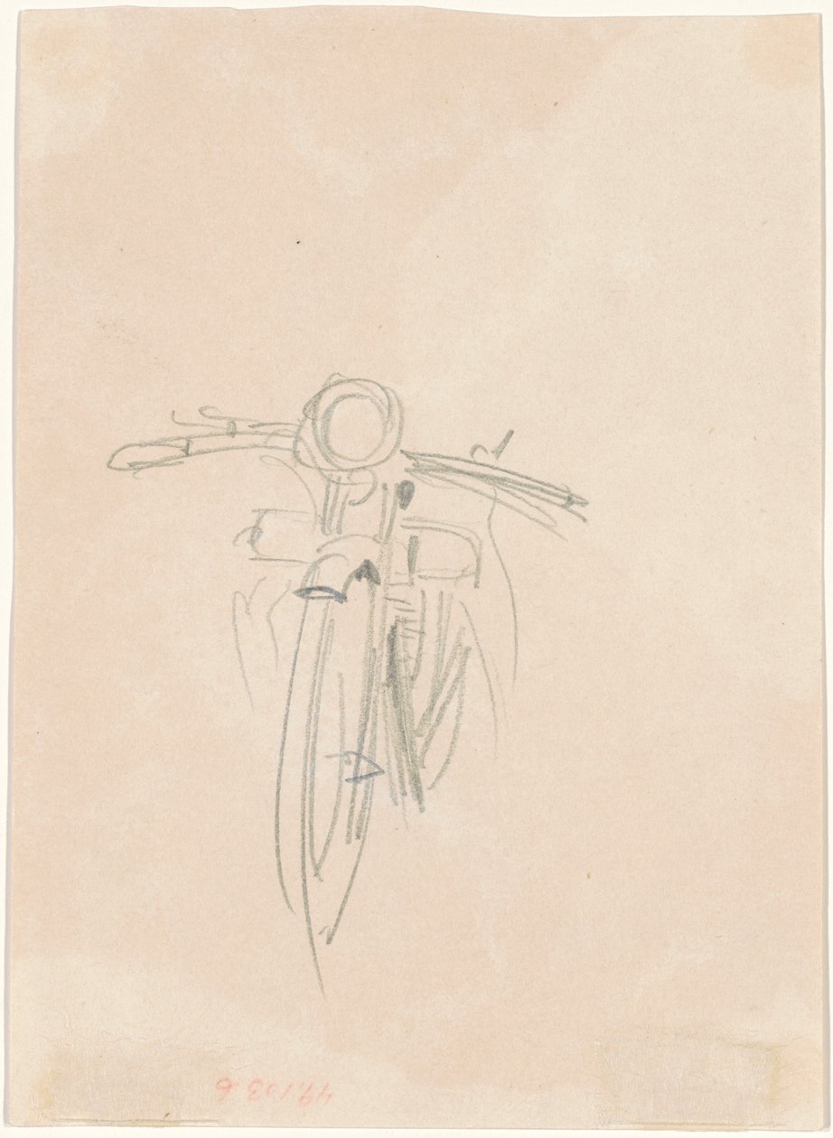 Moto [verso], 1918. de John Singer Sargent