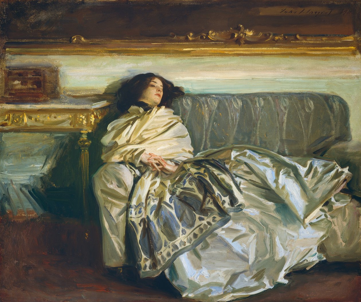 Repouso Nonchaloir, 1911. de John Singer Sargent