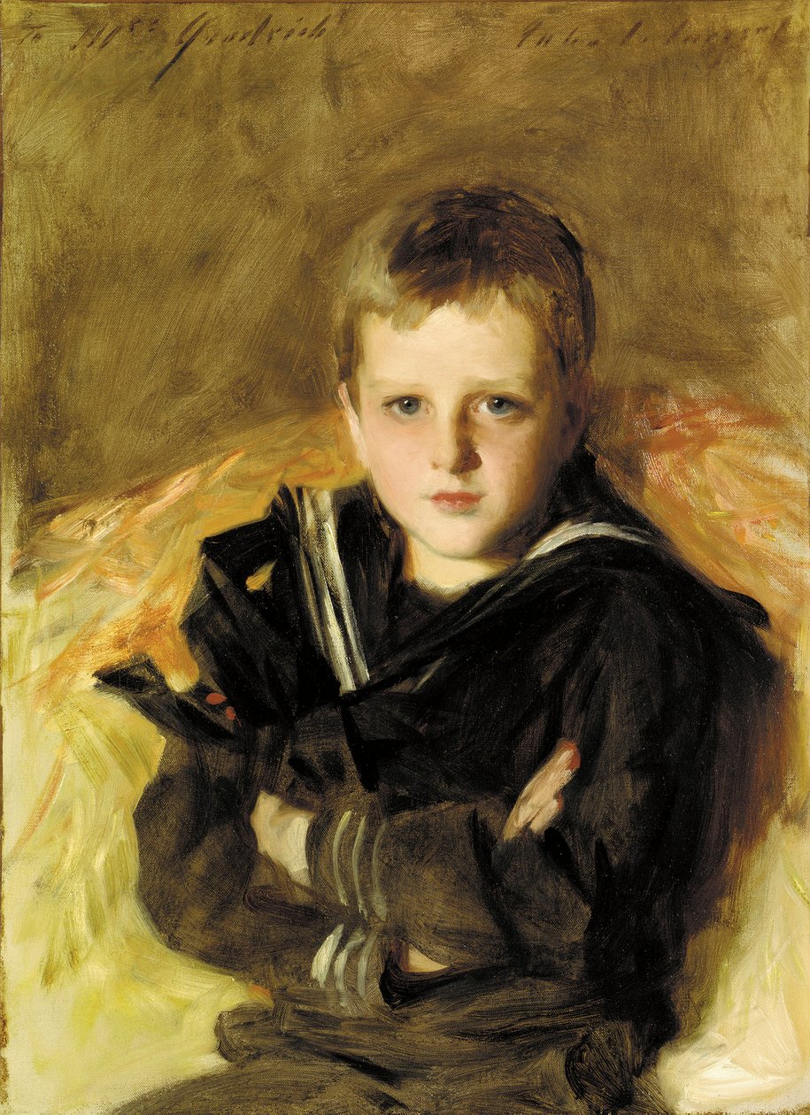 Retrato de Caspar Goodrich de John Singer Sargent