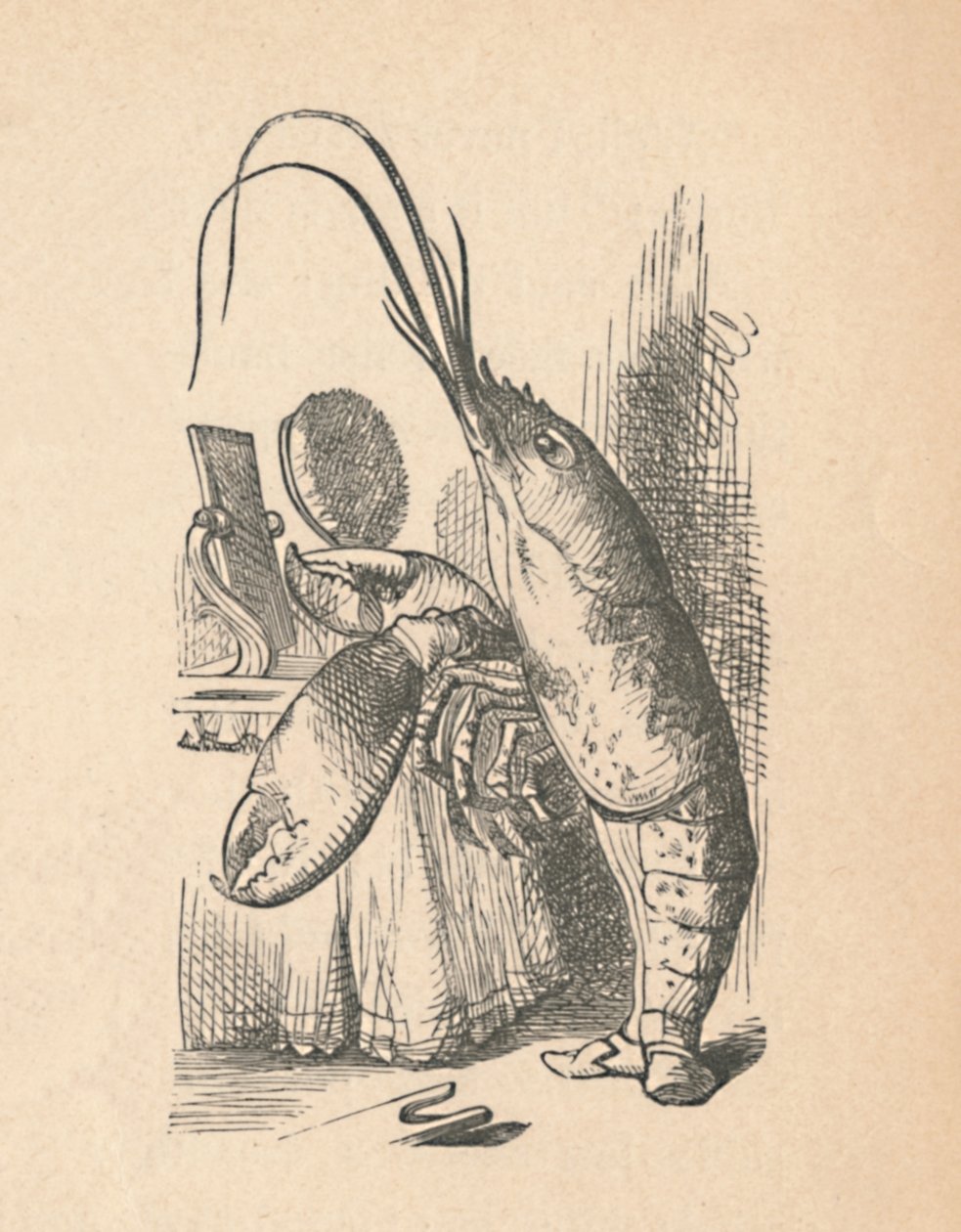 A Lagosta, 1889 de John Tenniel