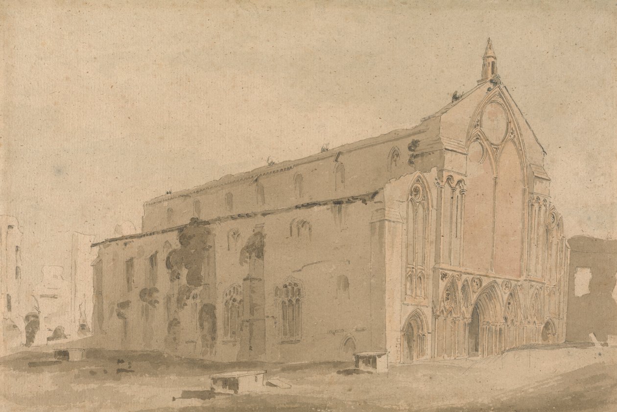 Binham Priory de John Thirtle