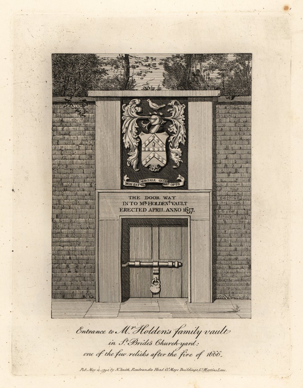 Entrada para o Sr. de John Thomas Smith