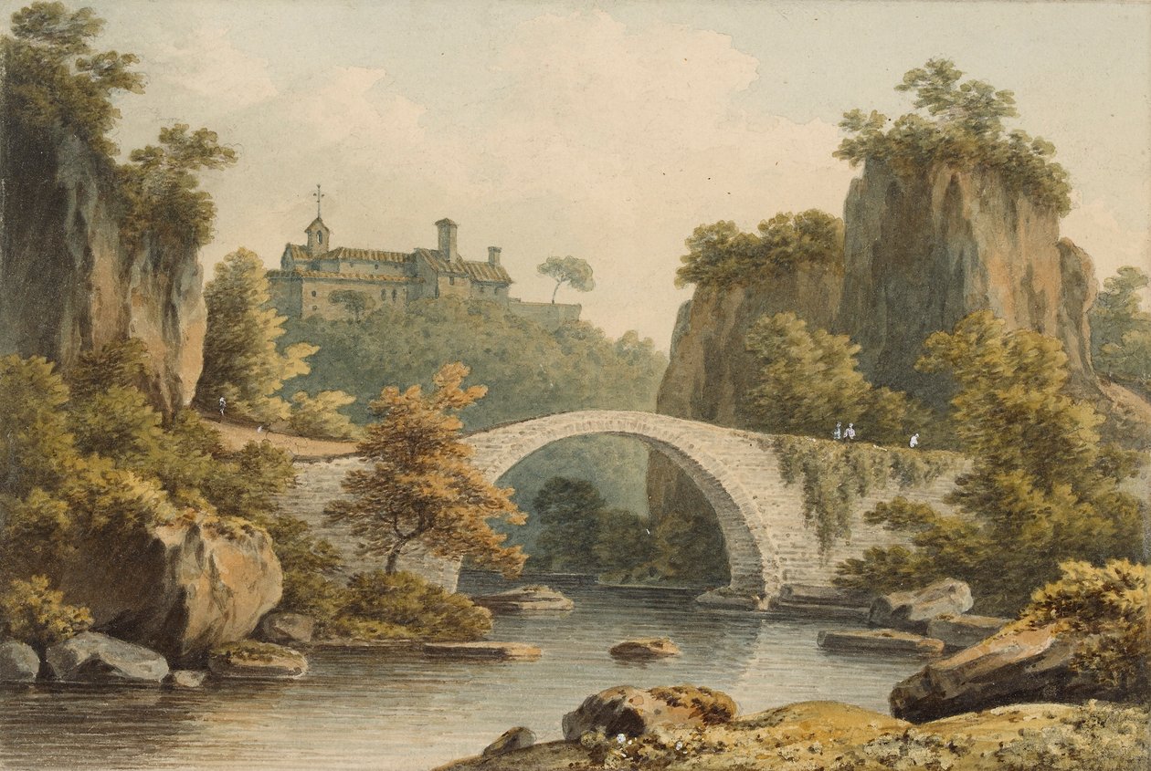 Civita Castellana, c1792-1799 de John Warwick Smith