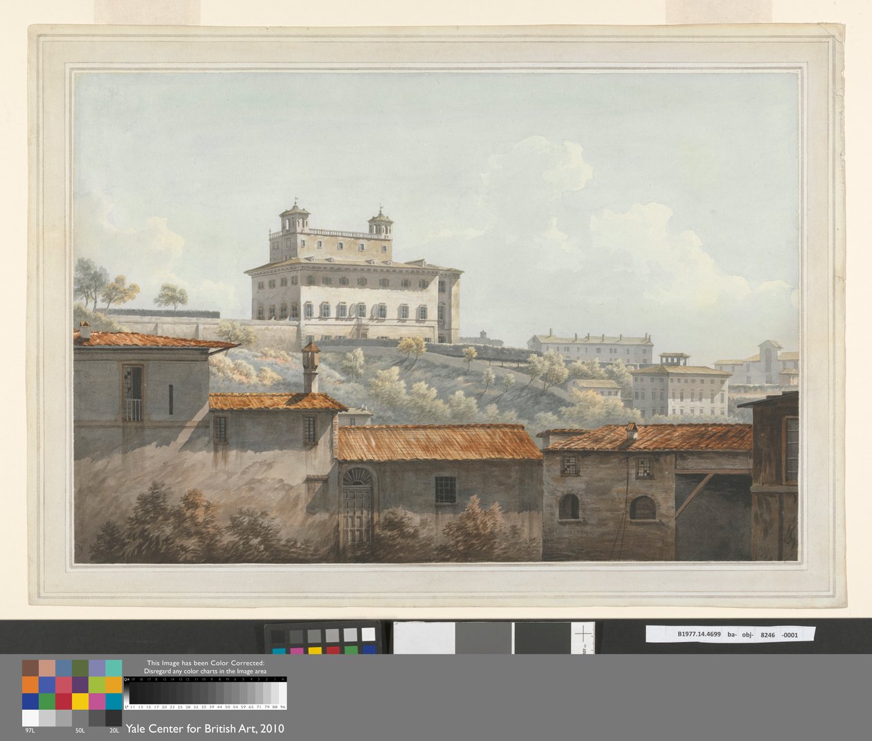 A Villa Medici, Roma de John Warwick Smith