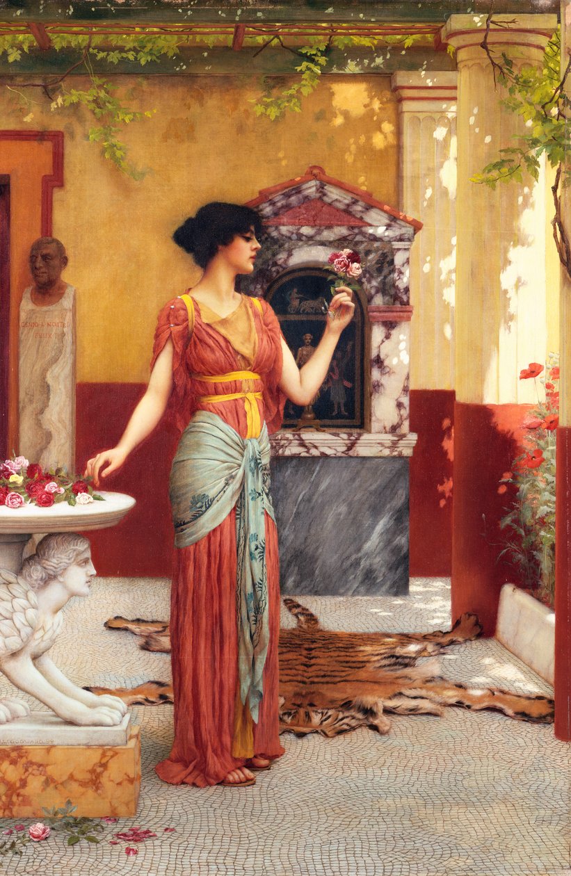 O Buquê, 1899 de John William Godward