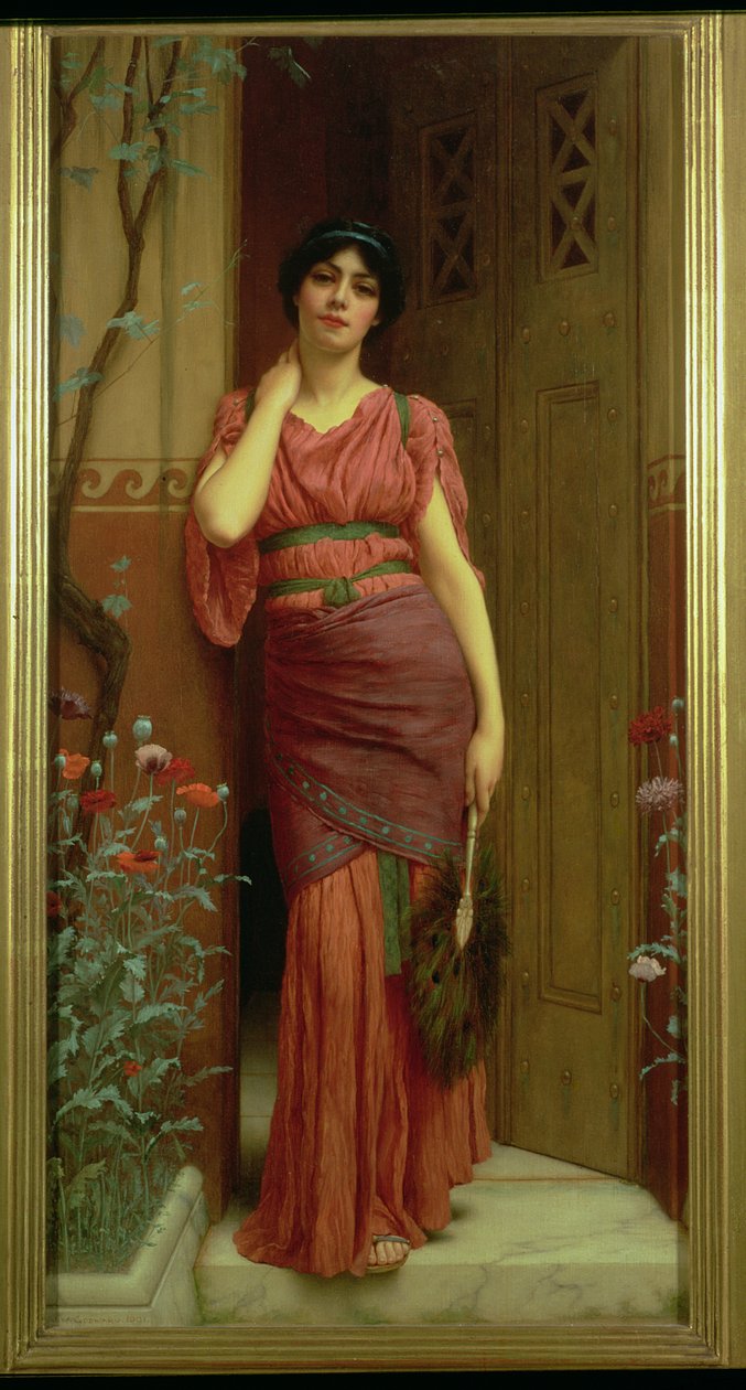 A porta do jardim de John William Godward
