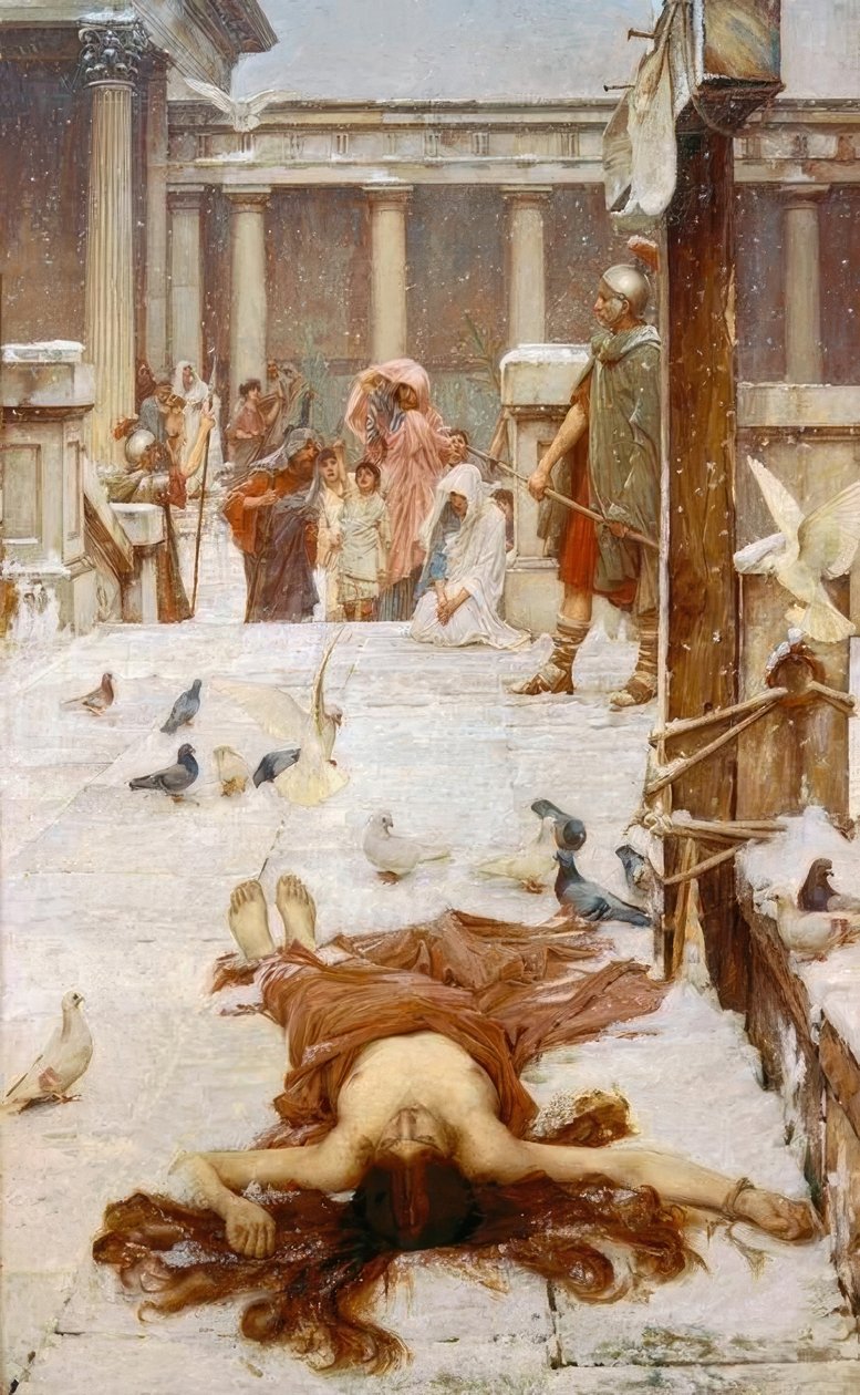Santo Eulália de John William Waterhouse