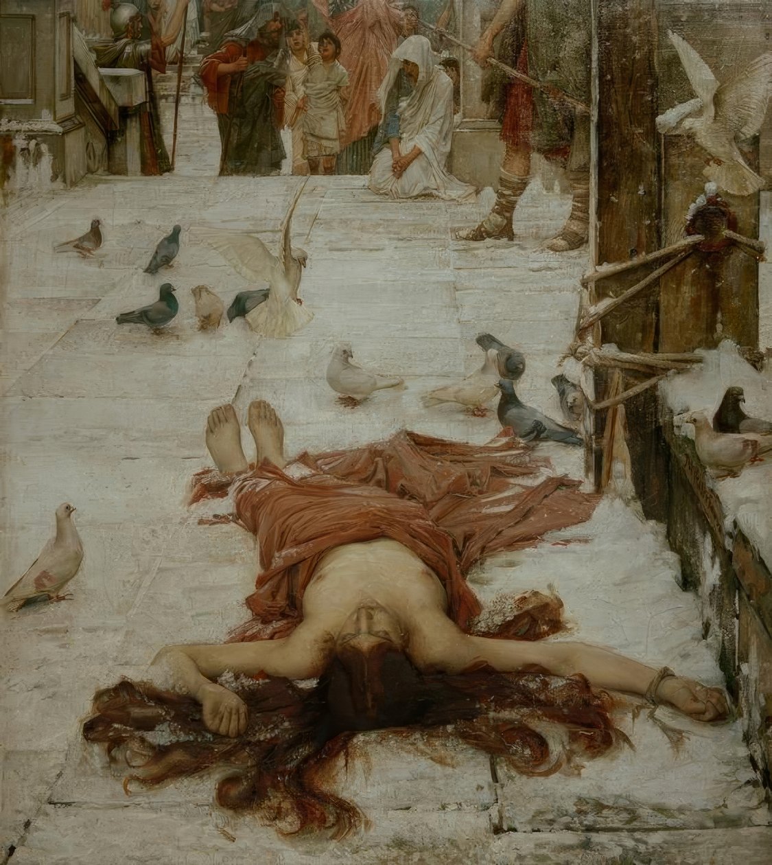 Santo Eulália de John William Waterhouse