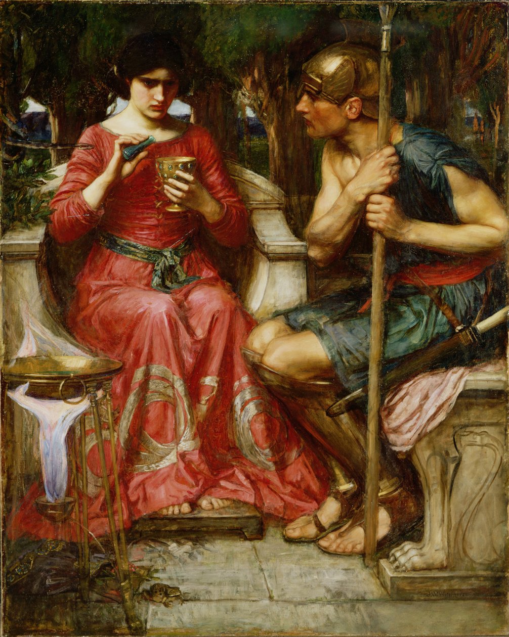 Jason e Medea de John William Waterhouse