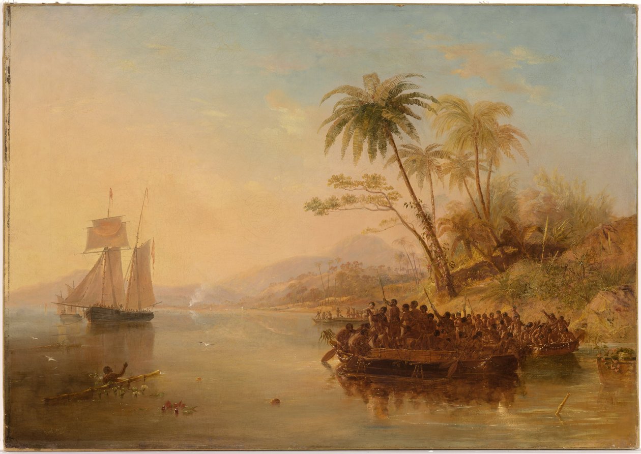 O resgate de William DOyly, 1841 de John Wilson Carmichael