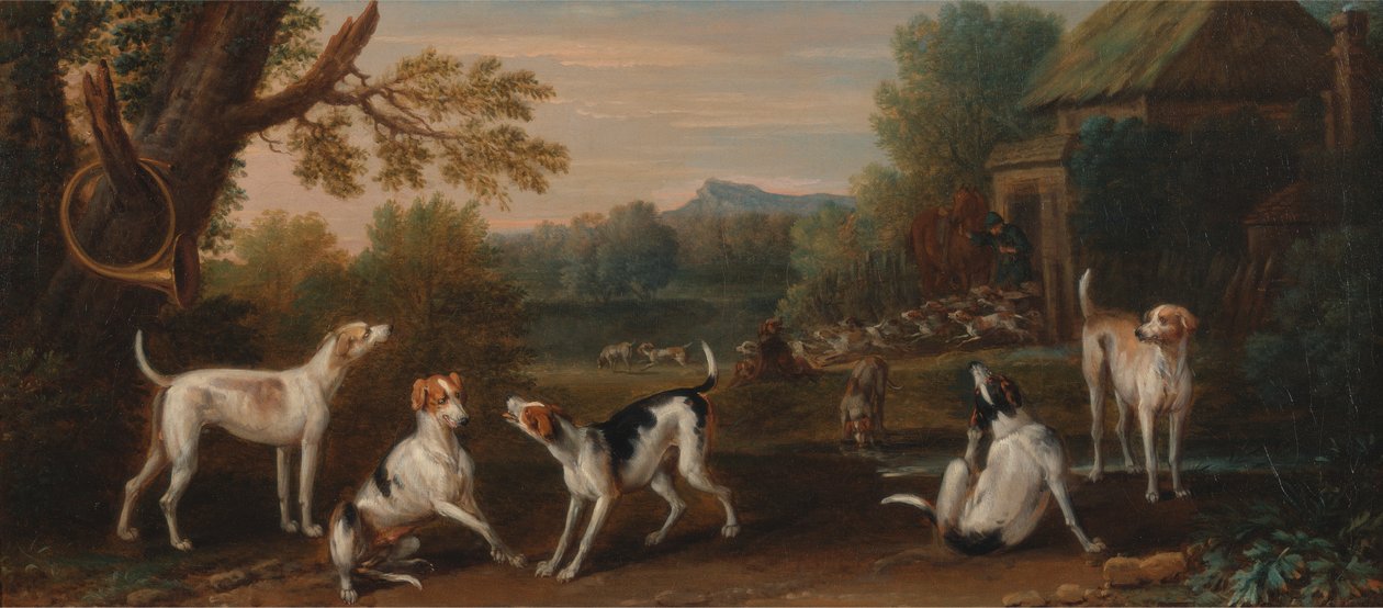 Libertar os Cães de Caça de John Wootton